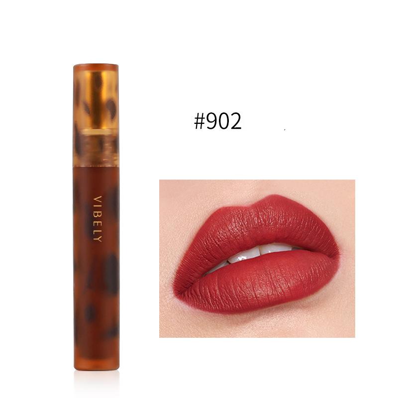 VIBELY Velvet Mist Матовая янтарная глазурь, не выцветает, не прилипает, цвет, грязь для губ