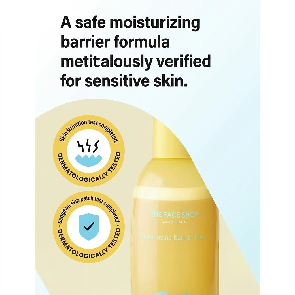 [Набор из 4 предметов] THE FACE SHOP Набор для ухода за кожей с овсянкой и пантенолом для укрепления кожного барьера - [КОРЕЙСКИЙ УХОД ЗА КОЖЕЙ] Глубокое увлажнение и успокаивающая рутина