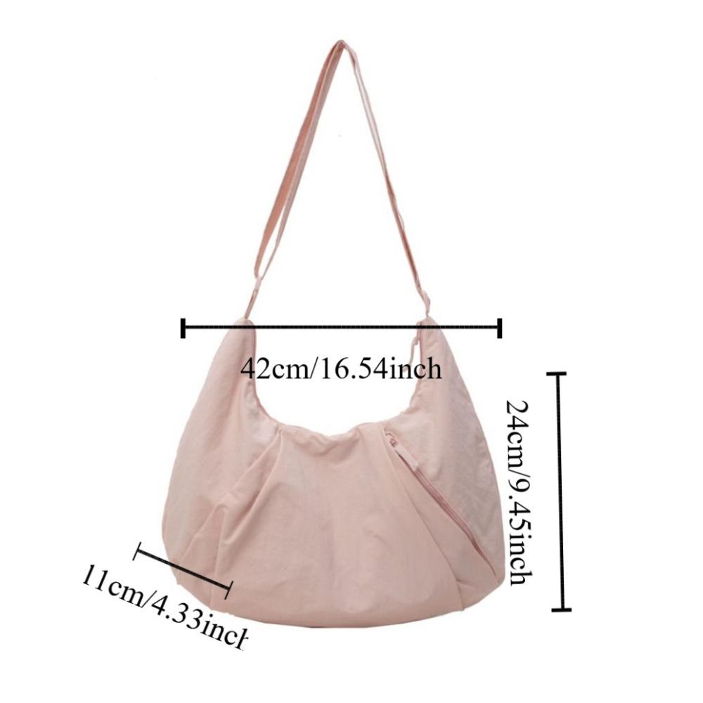 Сумка-тоут Повседневная сумка для пельменей Корейский стиль Ткань Оксфорд Сумка подмышкой Нейлоновая сумка через плечо Студент