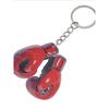 briskstyle red boxing glove shaped flat acrylic keychain