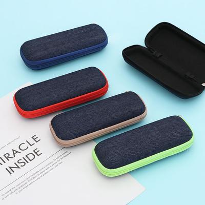 Сумка из джинсовой ткани, портативная коробка для солнцезащитных очков, футляр для очков, футляр для очков, защита для очков