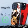 Kagurabachi Phone Case Magnetic Case For iPhone 16 14 13 12 11 15 Pro Max Plus For Magsafe Wireless Charge Cover
