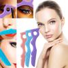 Многоразовая подводка для глаз, силиконовая линейка, подводка для бровей, вспомогательная многофункциональная линия для губ, дуговая полоса, весы, линейка для красоты для начинающих