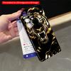 2DFlat Samsung phone case Golden Tiger Roar Phone Case Applicable to Galaxy S22 S23 S24 S25ULTRA S26 A12 A13 A14 A15 A16