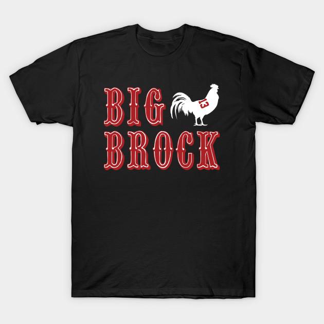 Asian Size Men Black Print T-shirt Big C*Ck Brock (Style 3) No-Cut Heat Transfer Print Cotton Tshirt