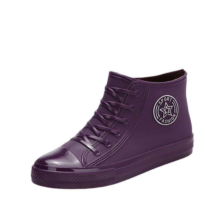 Waterproof Shoes Women's Rain Shoes Wholesale Rain Boots Student Non-slip Rubber Shoes Adult Water Boots Short Fashion Work Shoes