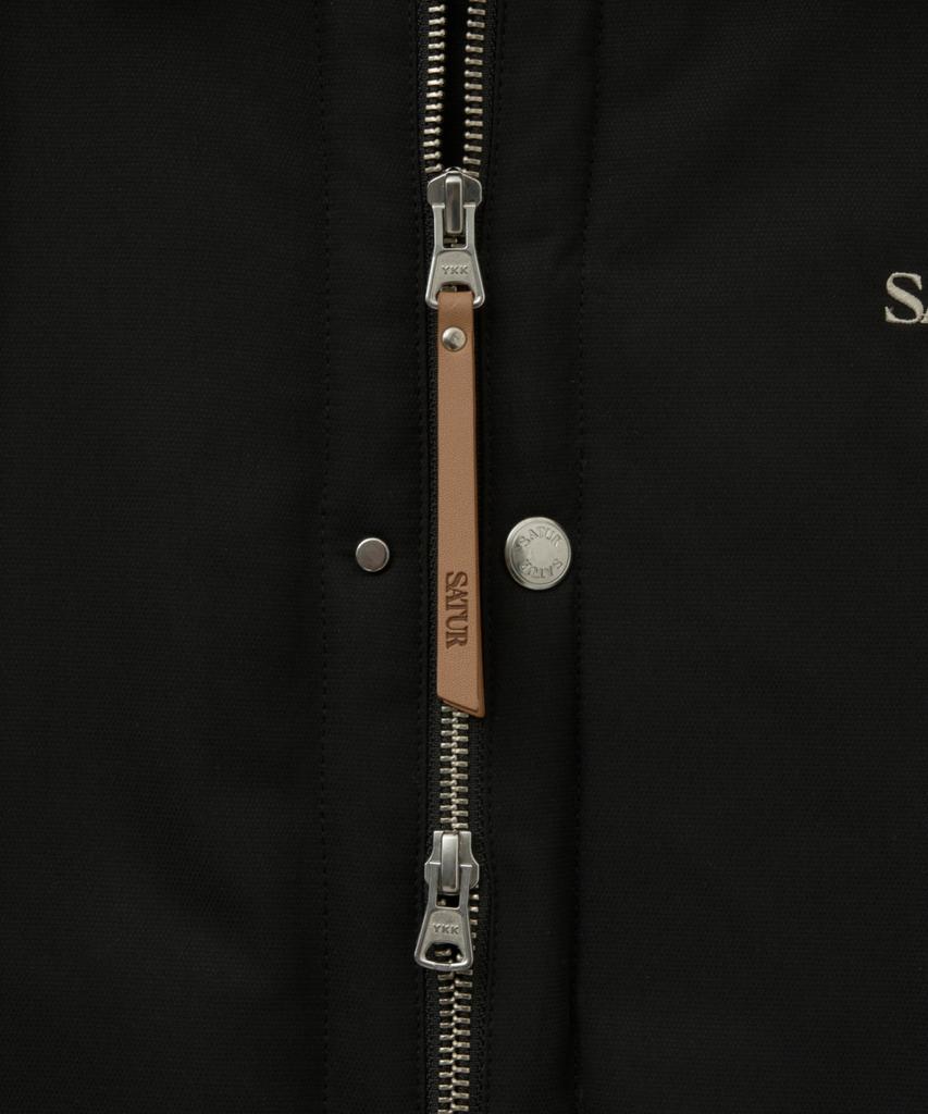 SATUR Theo Duck Down Padded Jacket Black