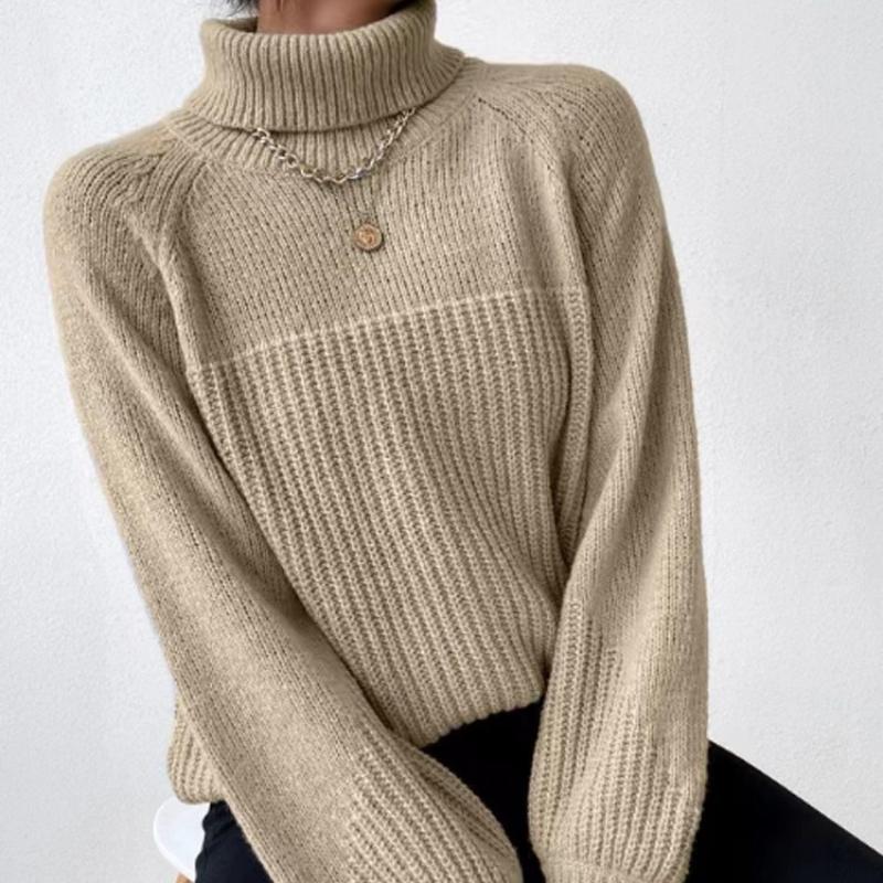 Autumn Women Sweaters Winter Lady Pullover Tops Female Clothes Turtleneck Knitted Basic 2024 Solid Tees Shirt