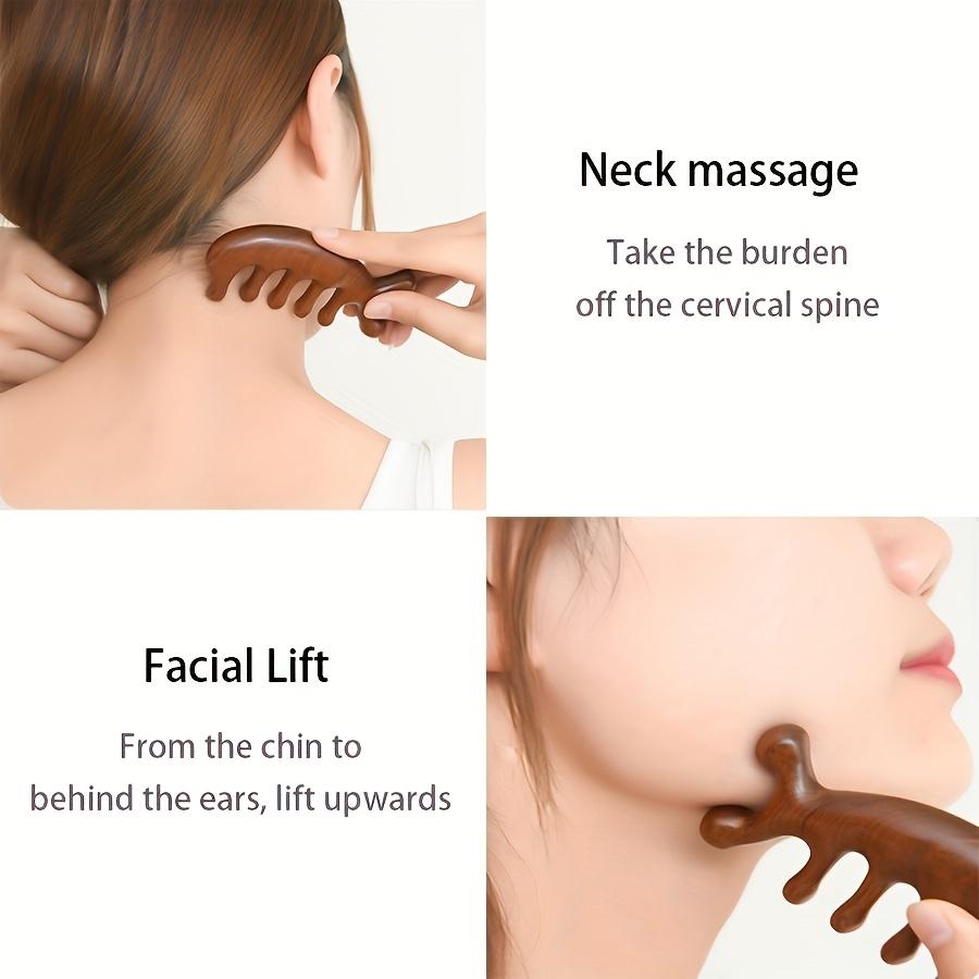 Массажная расческа, Маленькая расческа для меридианного массажа в форме дельфина, Расческа для массажа головы, Расческа Гуа Ша, Расческа с широкими зубьями, Нежный массажер для кожи головы, Инструменты для расслабляющего массажа