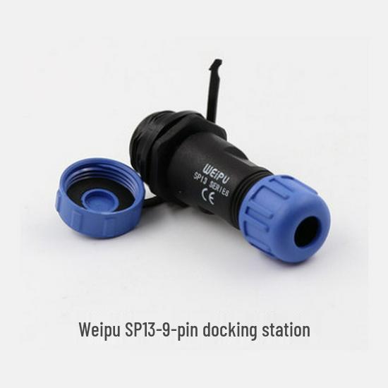 WEIPU SP1310+SP1311 IP68 Waterproof Connector with Multiple Pins for Aerial Mating