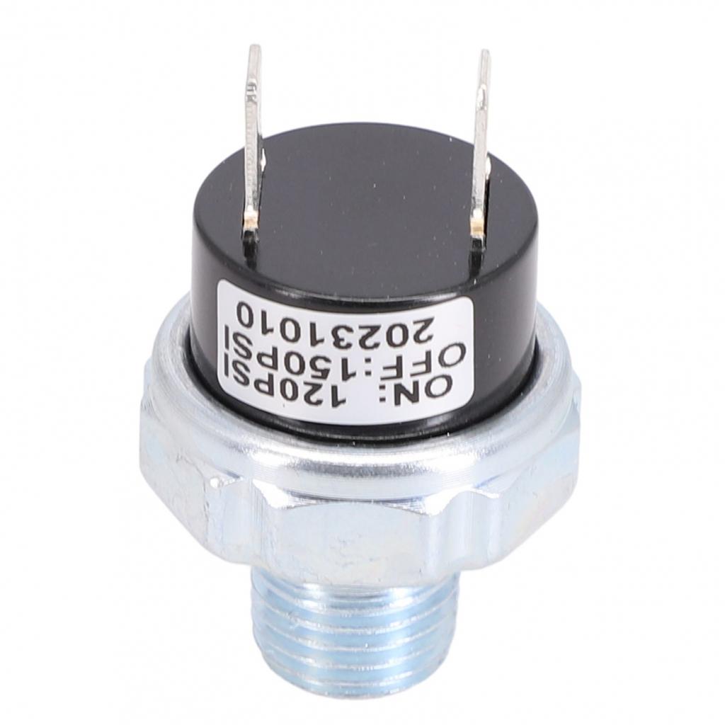 1/4-18 NPT Реле контроля давления воздуха 110-140PSI Переключатель клапана воздушного компрессора