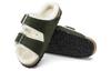 Birkenstock Сандалия из овчины Arizona Замша Узкий крой 'Зеленый' Женская 1021102