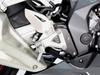 HURRICANE Step Offset for CBR250RR HF5306 Plate, Black, (MC51)