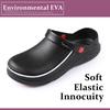 Black EVA Non-slip Waterproof Oil-proof Kitchen Chef Cook Shoes Hotel Slippers Work Sandals Shoes