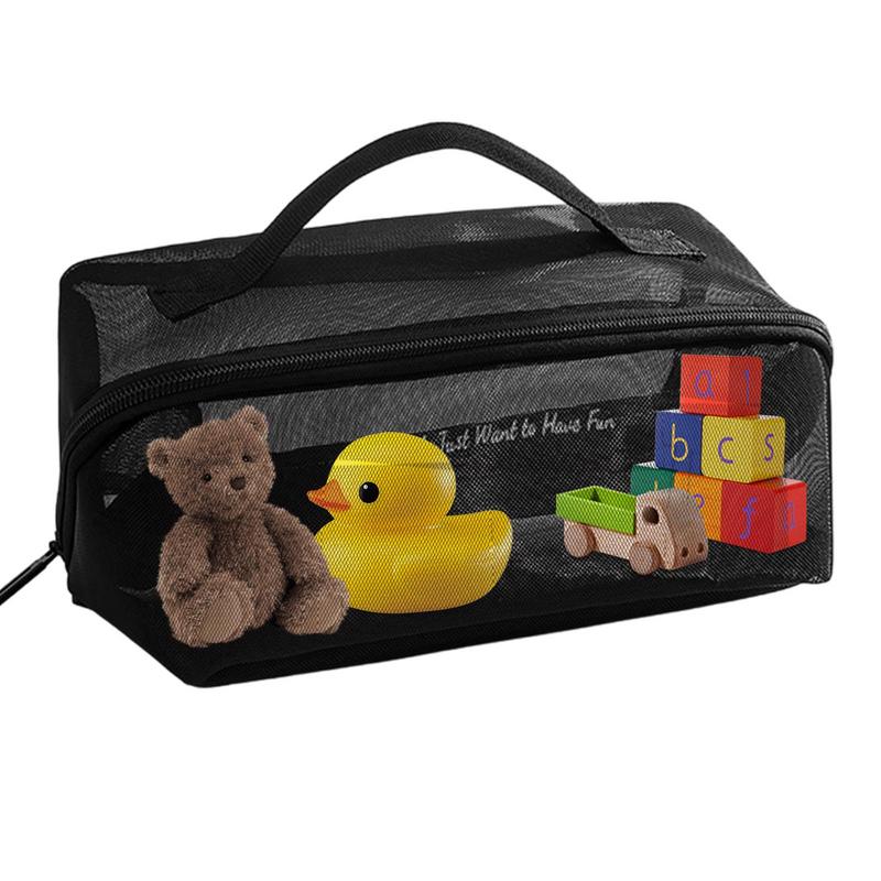 Portable Travel Mesh Shower Tote Bag Suitable for Sports Storage Travel Bag Cosmetic Jewelry Toiletry Bag