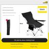 Folding Camping Chair with Detachable Footrest, Suitable for Fishing, Camping, Picnic