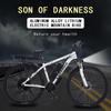 Ebike AKEZ aluminum alloy electric bicycle 21 speed adult electric bicycle 29 inch 48v13AH lithium battery 1000W motor, unisex.