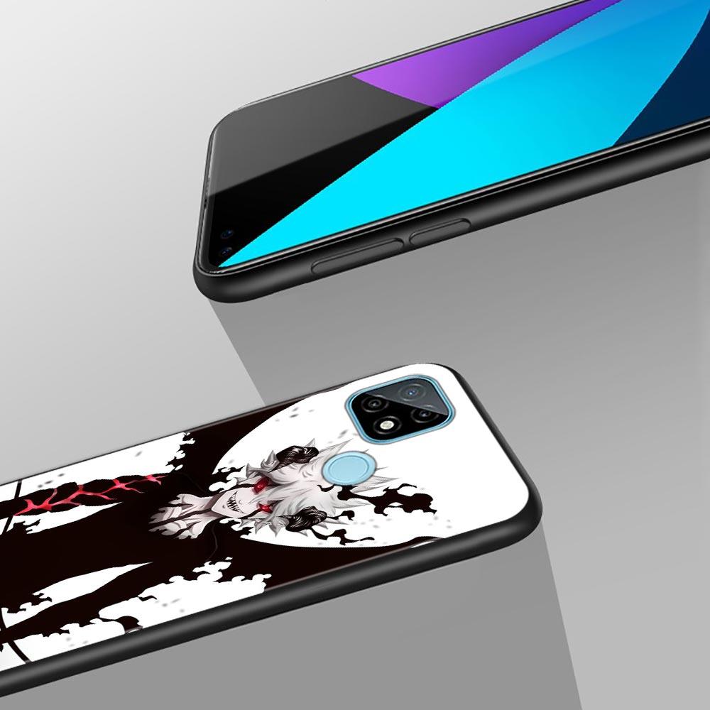 Чехол для телефона Oppo Realme GT 8 7 6 5 Pro C3 C11 C21 C21Y C20A XT X7 X50 Pro, ультра силиконовый чехол, черный корпус, аниме, черный клевер