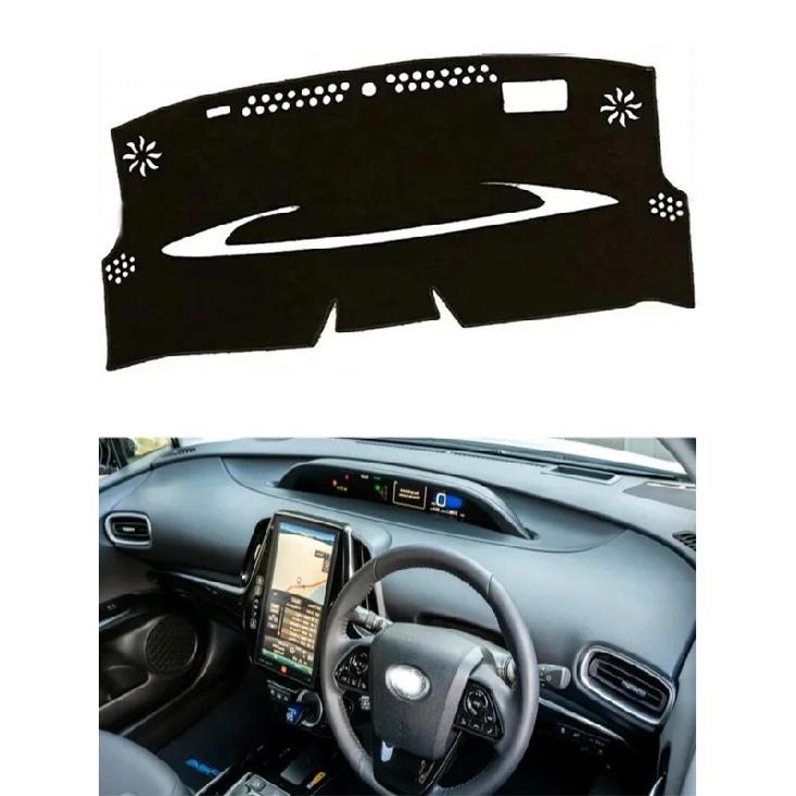 Для Toyota Prius ZVW50 W51 W55 W52 2016- Коврик на панель приборов Покрытие приборной панели Накладка на панель приборов Коврик на приборную панель Противогрязевые украшения