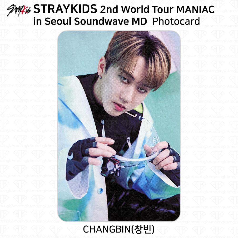 Stray Kids 2-й мировой тур MANIAC в Сеуле Фотокарточка Polaroid KPOP K-POP