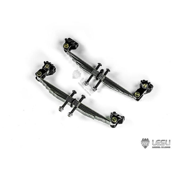 LESU metal simulation power front axle leaf spring front suspension X-8011 suitable for Tamiya 1/14 RC truck upgrade parts