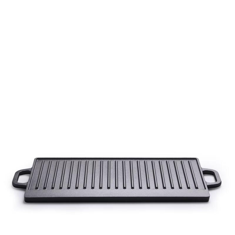SMVP Cast Iron Striped Grill & Frying Pan