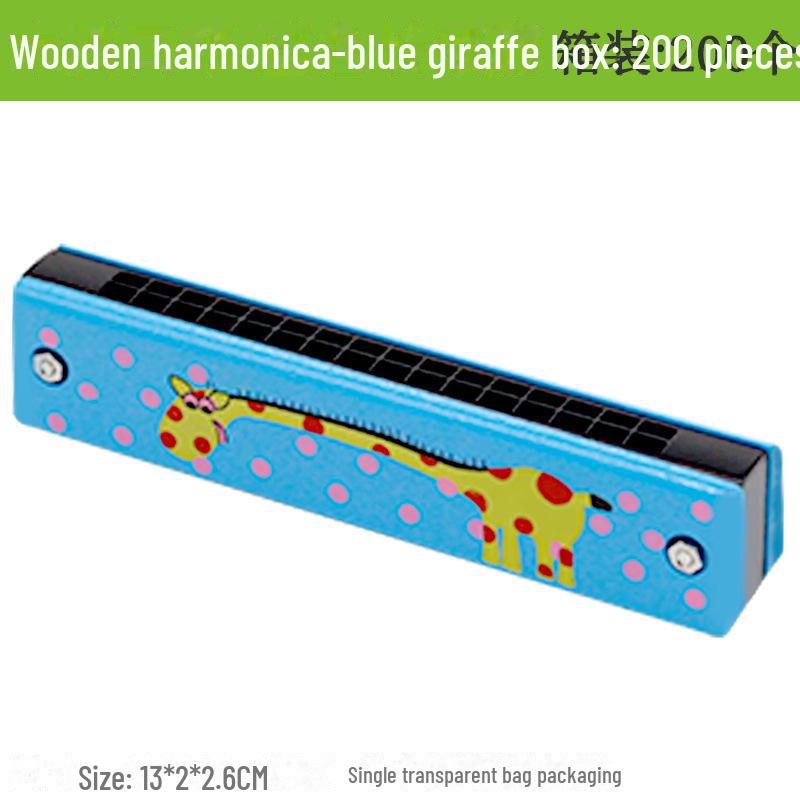 Высококачественная деревянная литая губная гармошка - идеальный музыкальный подарок для детей детского сада и учеников начальной школы