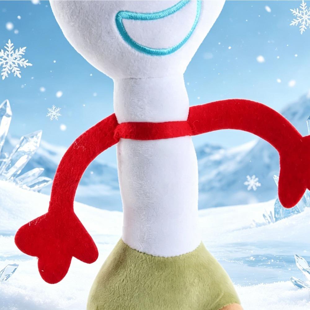 4/8/12inch Toy Story 4 Forky Plush Doll Cartoon Woody Forky Plush Toys Kawaii Anime Stuffed Doll Keychain Birthday Gift For Boys