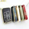 Чехол-брелок для ключа для VW Golf Polo Tiguan Atlas для Skoda Superb Kodiaq Octavia Karoq для SEAT Ateca Leon 5 Кнопок Чехлы Брелоки