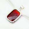 Red Garnet Jewelry, 925 Solid Sterling Silver Pendant, Handmade Gemstone Jewelry Pendant For Memorial Day