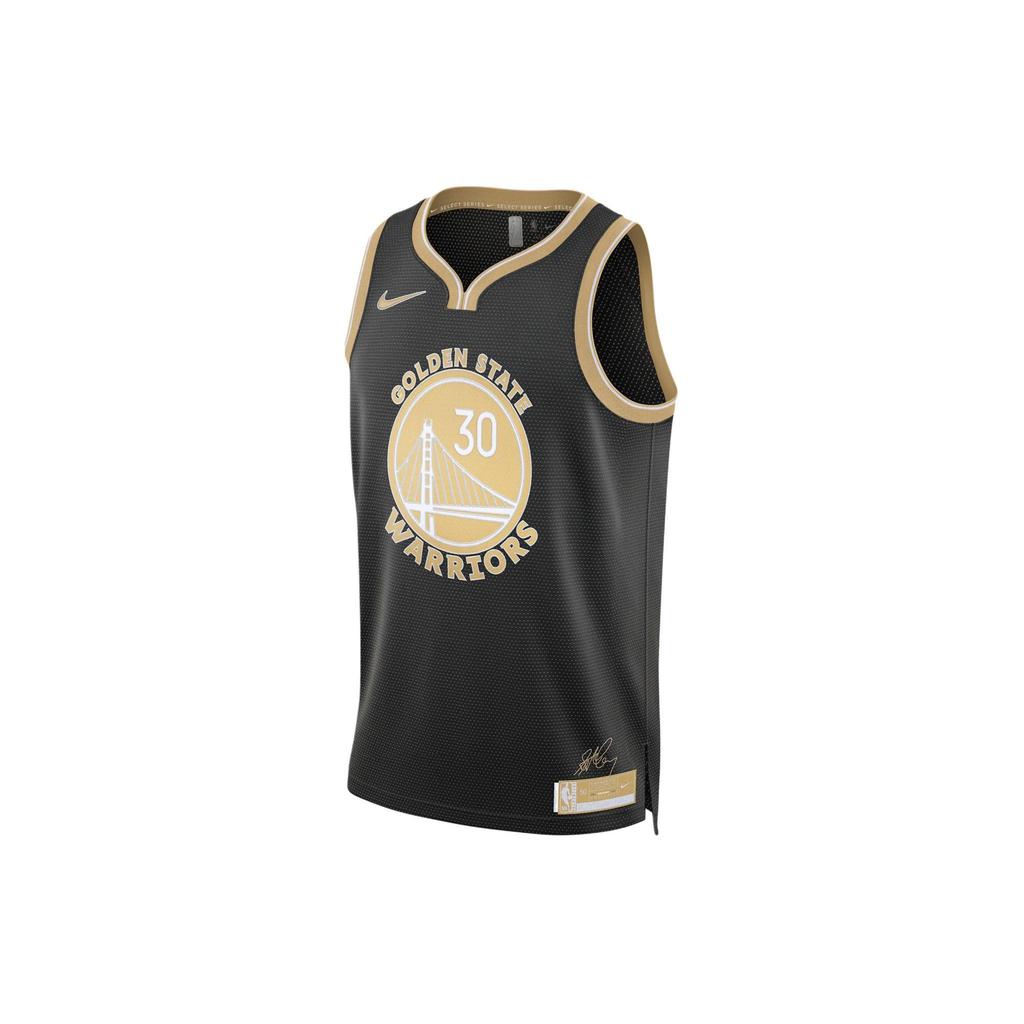 Новая мужская майка Nike Stephen Curry Golden State Warriors 2024 Select Series Nike Dri FIT NBA Swingman FN5907-053