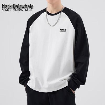 Мужской модный свитшот Mark Fairwhale с цветными блоками, с круглым вырезом
