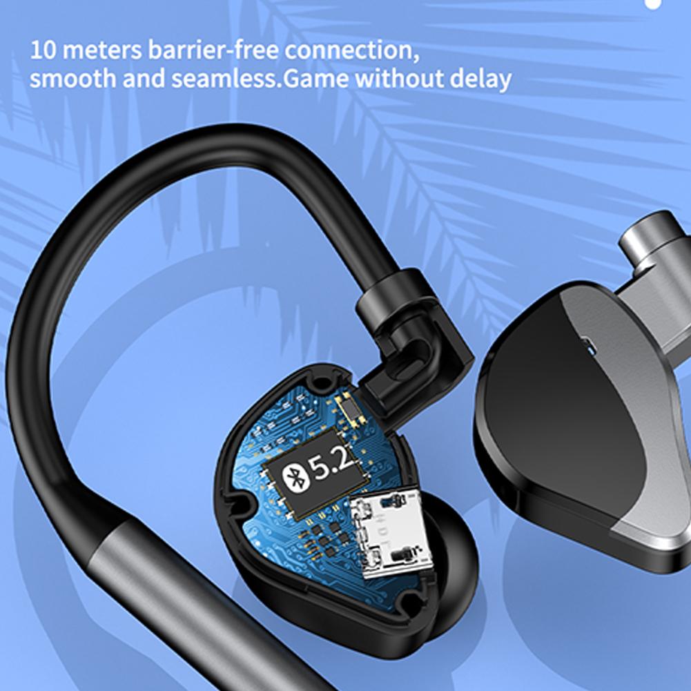 L15 Беспроводные Bluetooth-совместимые наушники 5.2 с сенсорным вкладышем для бизнеса, гарнитура с громкой связью, спортивные наушники