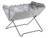 (CAPTAIN STAG) Barbecue Stove Grill Bonfire Stand V-Shape Smart Grill Type 2 Stainless Steel Comes with 2 Each of Ami Trivets Includes