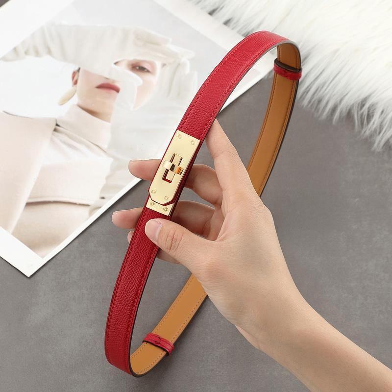 Women's Genuine Leather Kelly Belt - Versatile, Waist-Cinching, for Dresses & Coats
