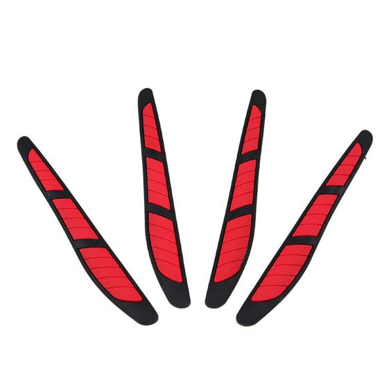 4 шт., защитная полоса для зеркала заднего вида по краям, защитная полоса для предотвращения столкновений