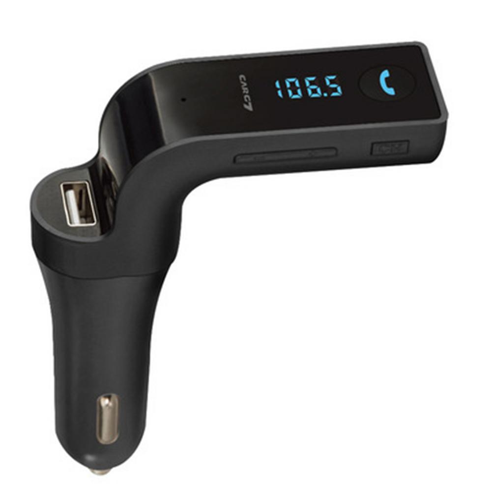 Автомобильный комплект FM-передатчик Bluetooth Hands-free Тип Радио MP3-плеер Радио USB-зарядное устройство Hands-Free Комплект прикуривателя Потрясающий