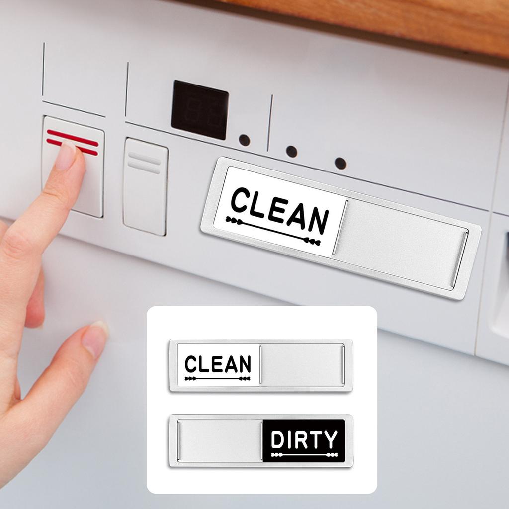 Dishwasher Magnet Clean Dirty Sign - Kitchen Organization And Storage, Dishwasher Clean Sign