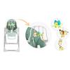 Belo High Chair With Table, Recliner + Toy Bar
