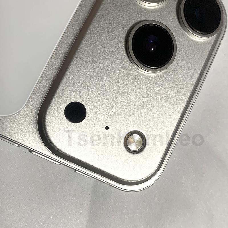 Корпус-конвертер для iPhone 11 на 17 Pro 6,1 дюйма Задняя крышка-замена для 11, как 17 Pro, Оранжевый Модифицированный корпус с крышкой