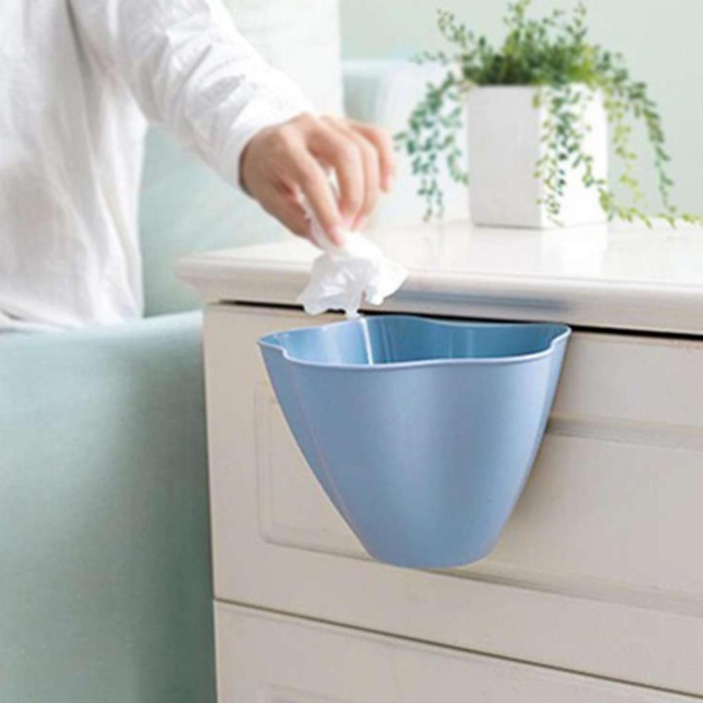 Hanging Garbage Bin Can Desk Trash Storage Container
