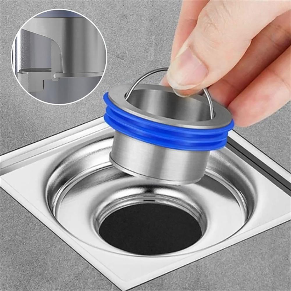 2 Pack Brass Floor Drain Sewer Core Rapid Drainage Floor Strainer Sewer Core Basement