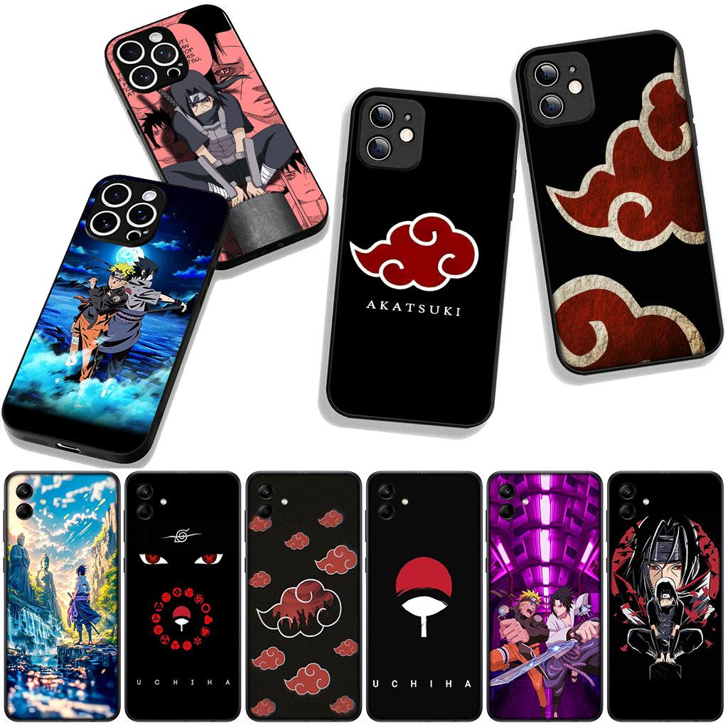 for Motorola Moto G54 G05 G24 G55 G75 G85 G15 G86 Power Edge 50 30 Fusion neo Pro Case Sasuke Uchiha Itachi Akatsuki Narutos