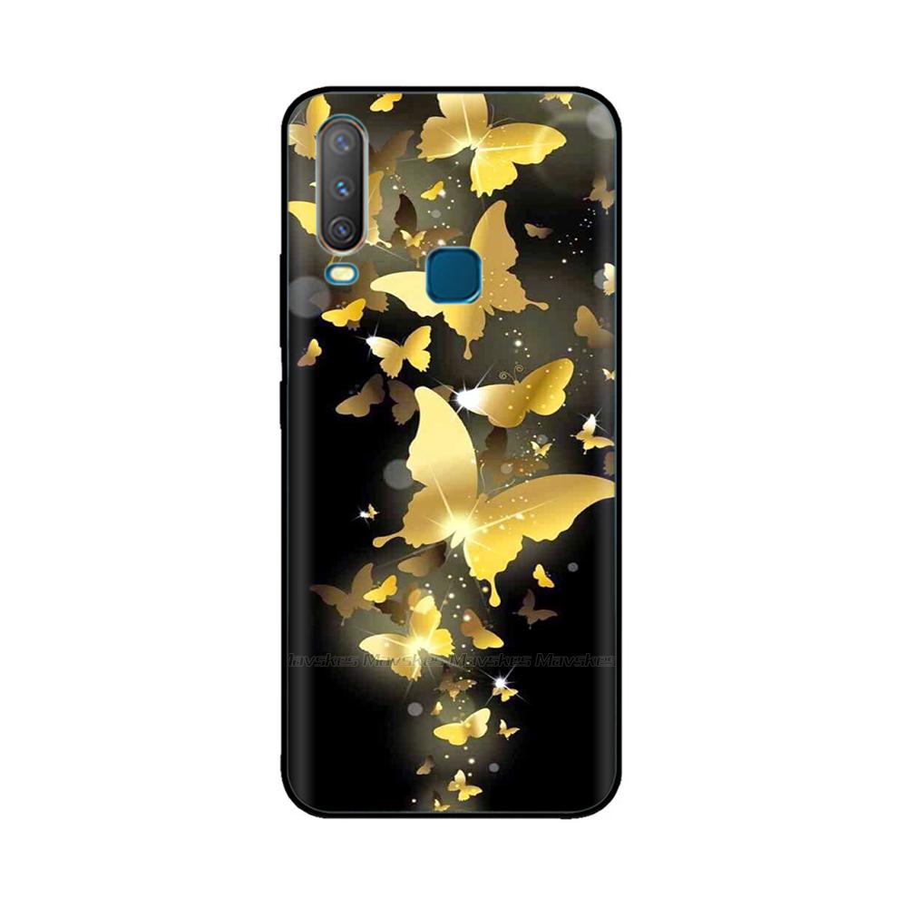 Силиконовый Чехол Для vivo Y12 Y15 Y17 Чехол Мягкая Крышка Чехол Для Телефона Для vivo 1904 1940 vivoY12 Y 12 Coque Fundas Силиконовый Бампер Чехол