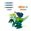 Children Dinosaurs Mount Constructor Model Set Montessori Kids Puzzles Screwdriver Tool Assembling Game Educational Toys for Boy