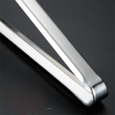 Щипцы для еды, кухонные, с удлиненной ручкой, нескользящие, с углубленным зазубренным зажимом для лапши, зажим из нержавеющей стали, не падает, легко достается, расческа