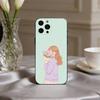 D-Dreamy G-Glow Vibe мультяшная девушка Чехол для телефона Для iPhone 17,16,15,14,13,12,11 Plus,Pro Max,XS,Мягкий силиконовый черный чехол