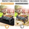 Outdoor Tabletop Grill Fireproof Mat Waterproof Heat-Resistant BBQ Barbecue Mat Flame-Retardant Pad Camping Supplies