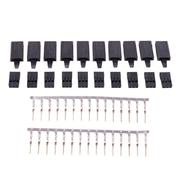 10 пар клипс для отсоединения сервопривода для безопасного разъема, штекер приемника, блокировка передачи сигнала и набор штырьков, штырек для Futaba