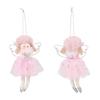 Mini Christmas Angel Doll Ornaments Christmas Tree Plush Angel Pendant for Xmas Birthday Thanksgiving Wedding Valentine's Day Decoration